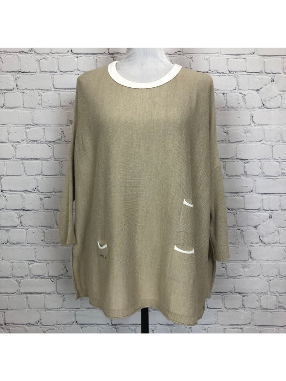Mersea Catalina Sweater Size S/M Tan